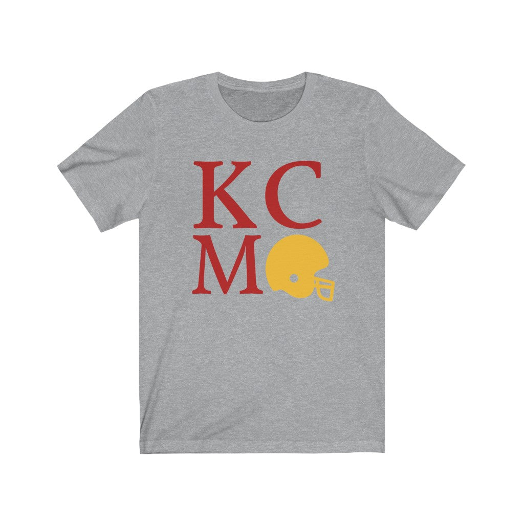 KCMO Helmet - Unisex Jersey Short Sleeve Tee