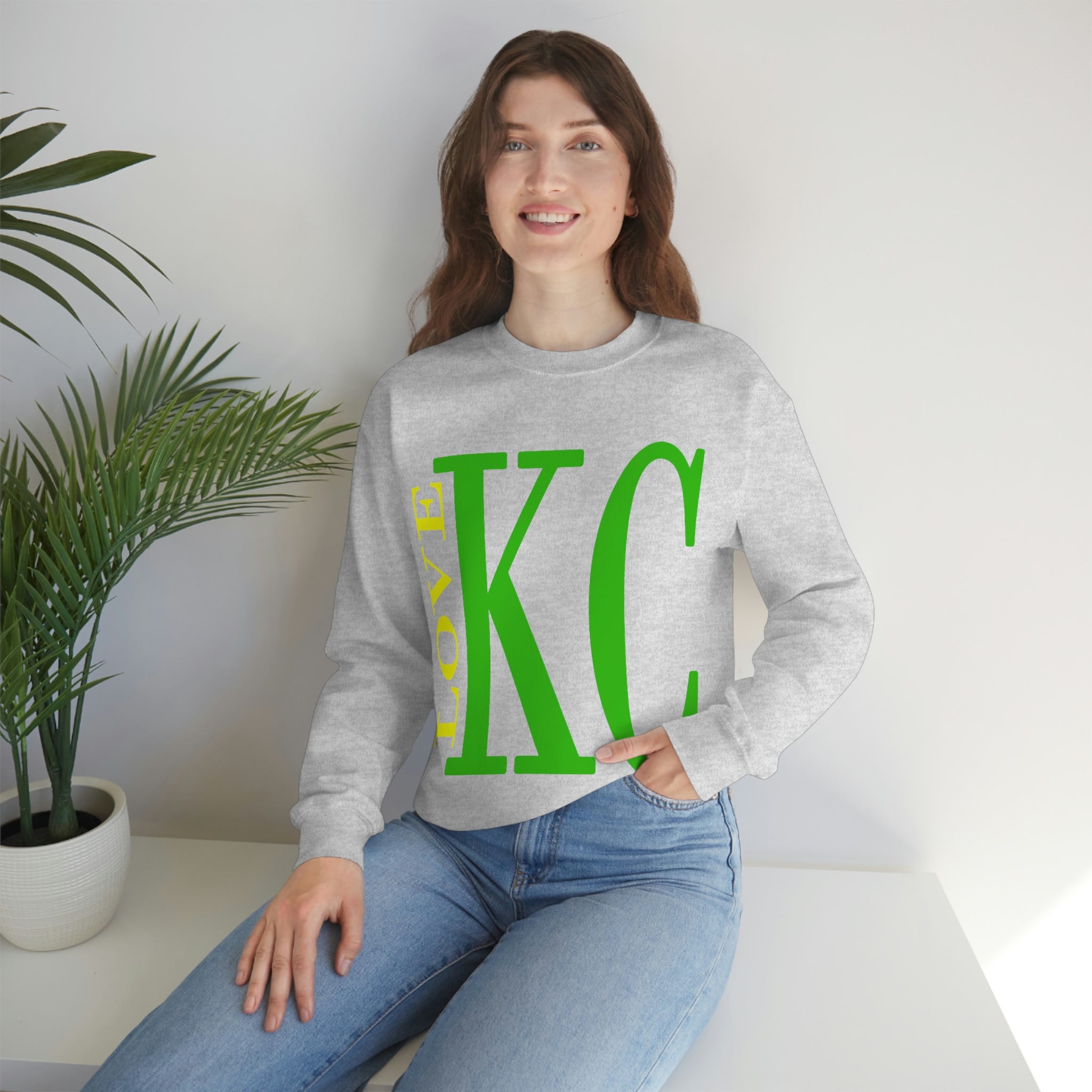 Love KC - Unisex Heavy Blend™ Crewneck Sweatshirt