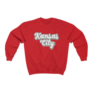 Kansas City Retro - Unisex Heavy Blend™ Crewneck Sweatshirt