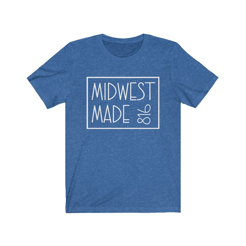 Midwest Made 816 - Unisex Jersey Short Sleeve Tee