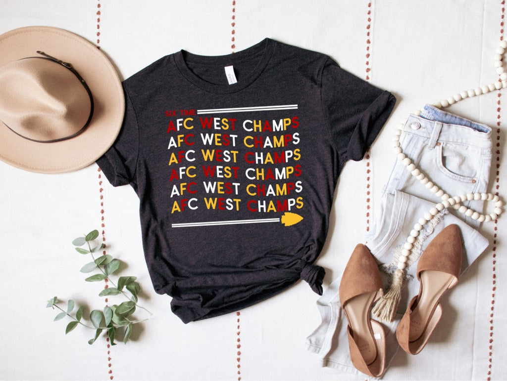 Six Time Champs - Unisex Jersey Short Sleeve Tee