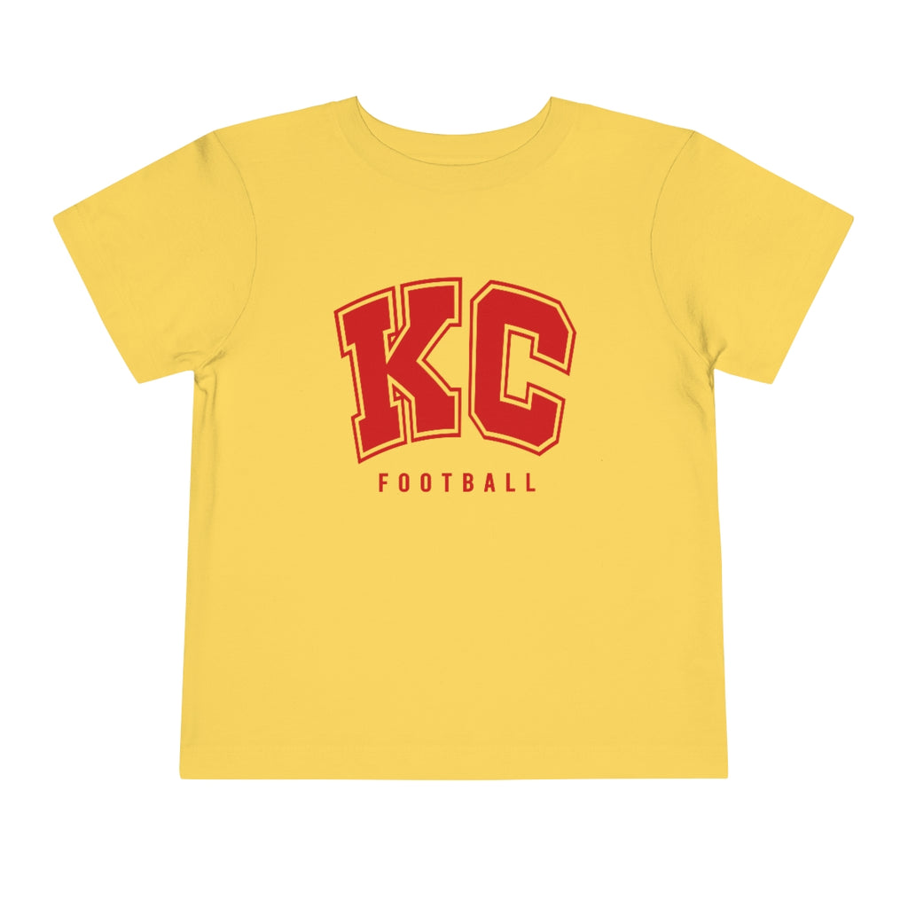 KC Football - Toddler Short Sleeve Tee