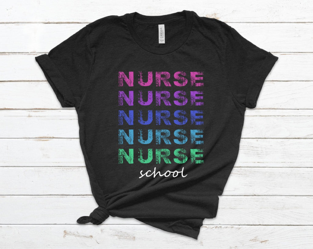 NURSE - school - Unisex Jersey Short Sleeve Tee