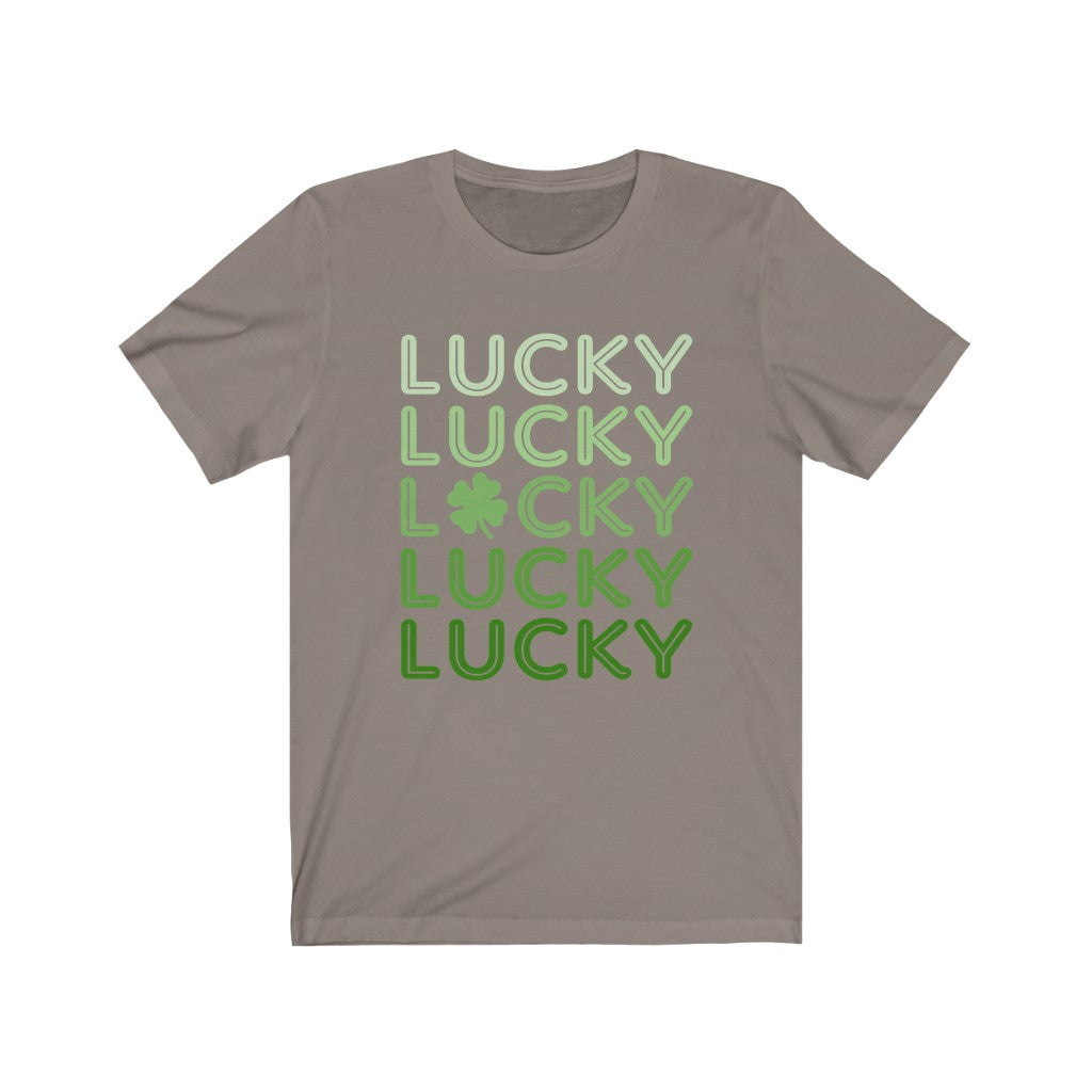 LUCKY - Unisex Jersey Short Sleeve Tee