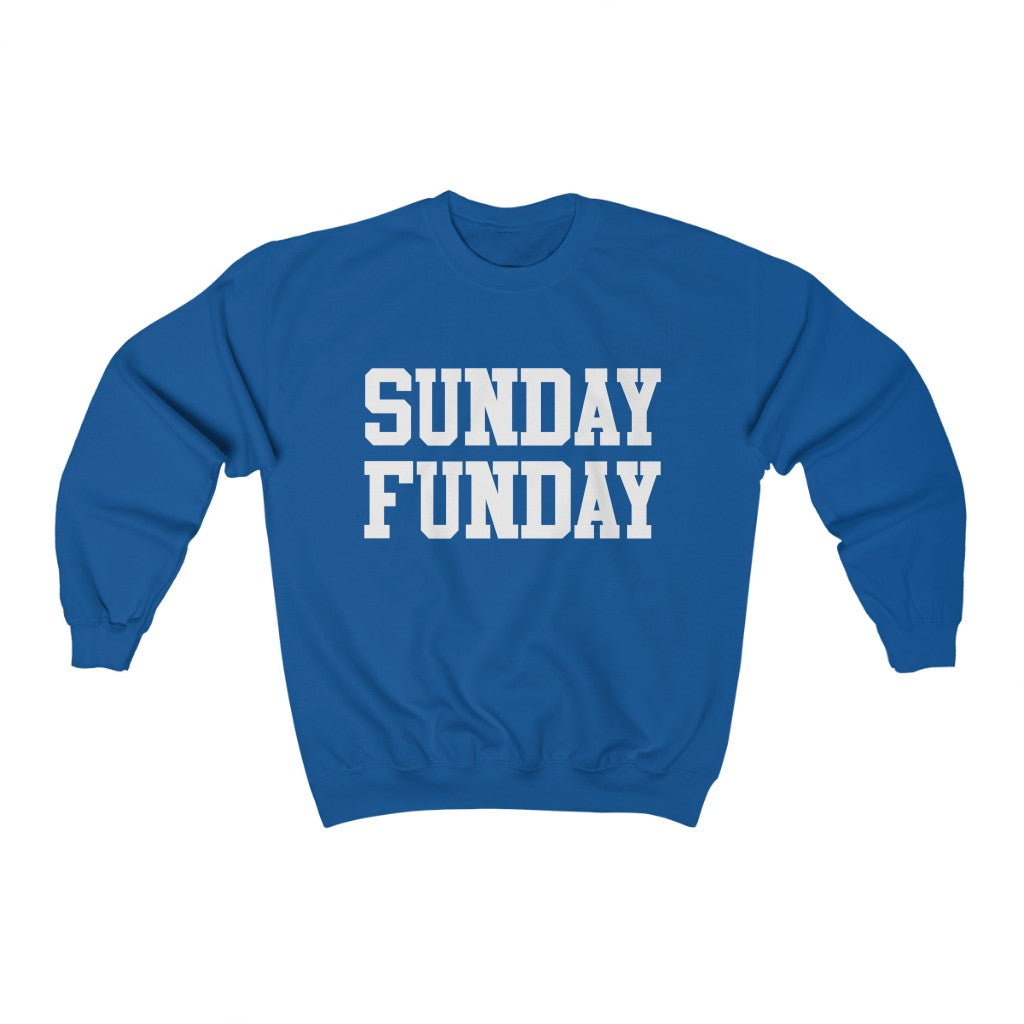 SUNDAY FUNDAY - Unisex Heavy Blend™ Crewneck Sweatshirt