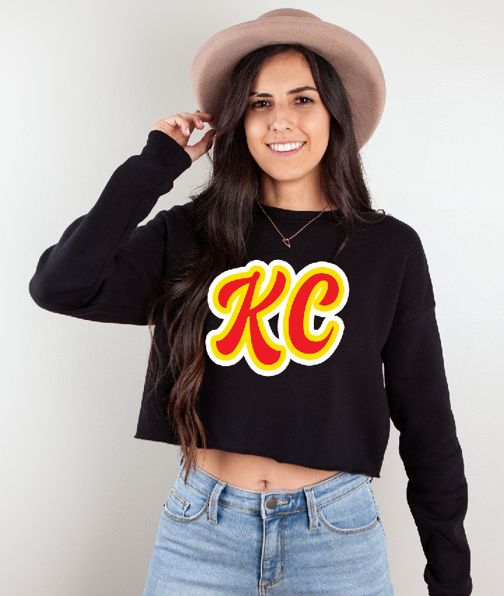 KC Proud - Women's Cropped Sweatshirt