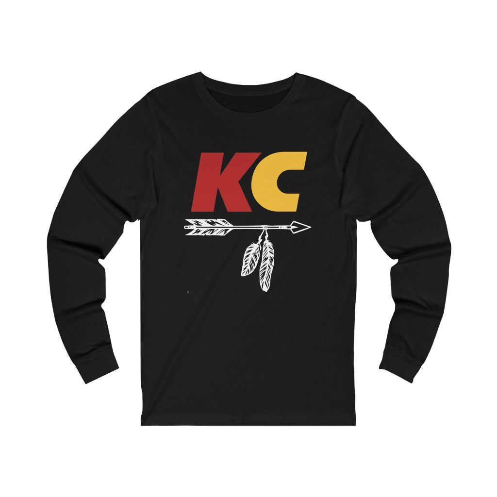 KC Arrow - Unisex Jersey Long Sleeve Tee