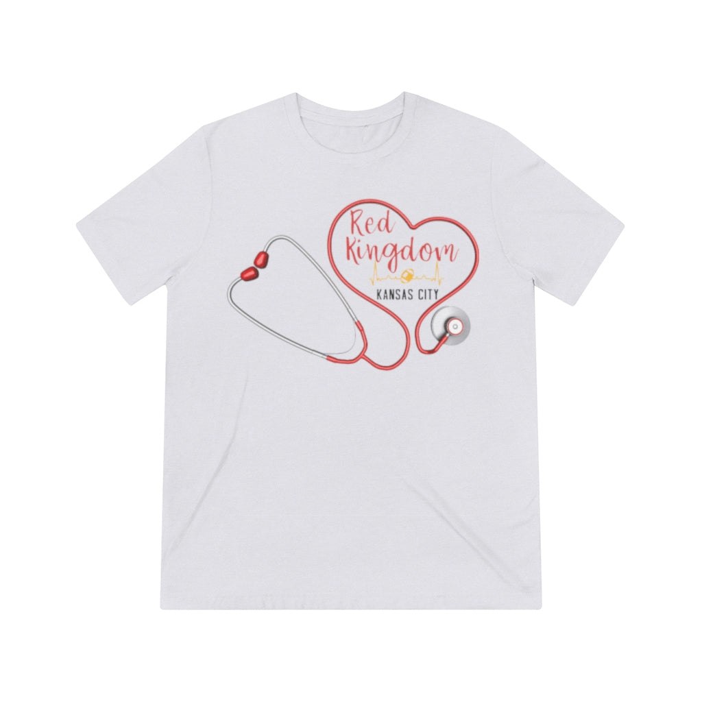 Nurse Red Kingdom - Unisex Triblend Tee