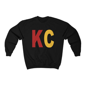 KC Red & Yellow - Unisex Heavy Blend™ Crewneck Sweatshirt