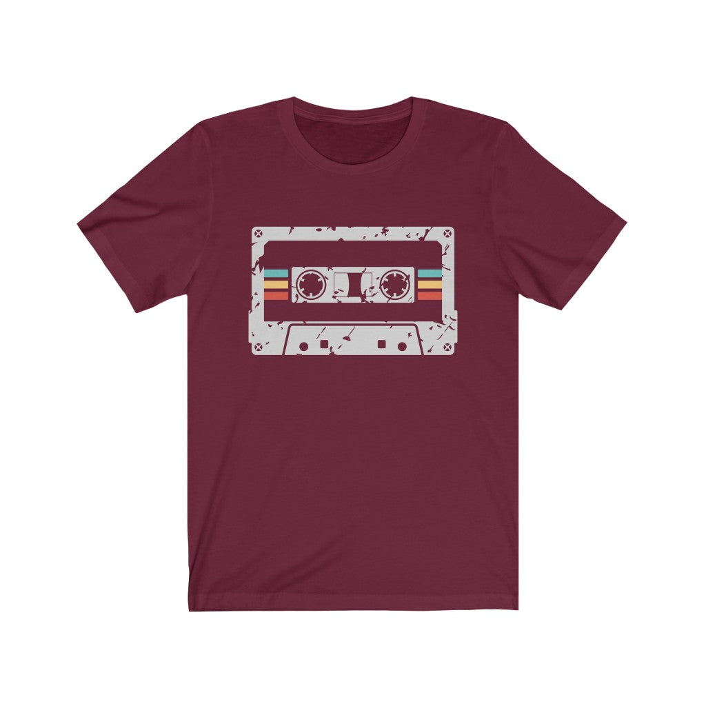 Vintage Cassette - Unisex Jersey Short Sleeve Tee