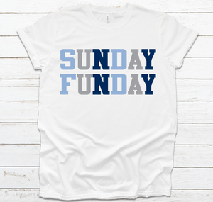 SUNDAY FUNDAY - Unisex Jersey Short Sleeve Tee