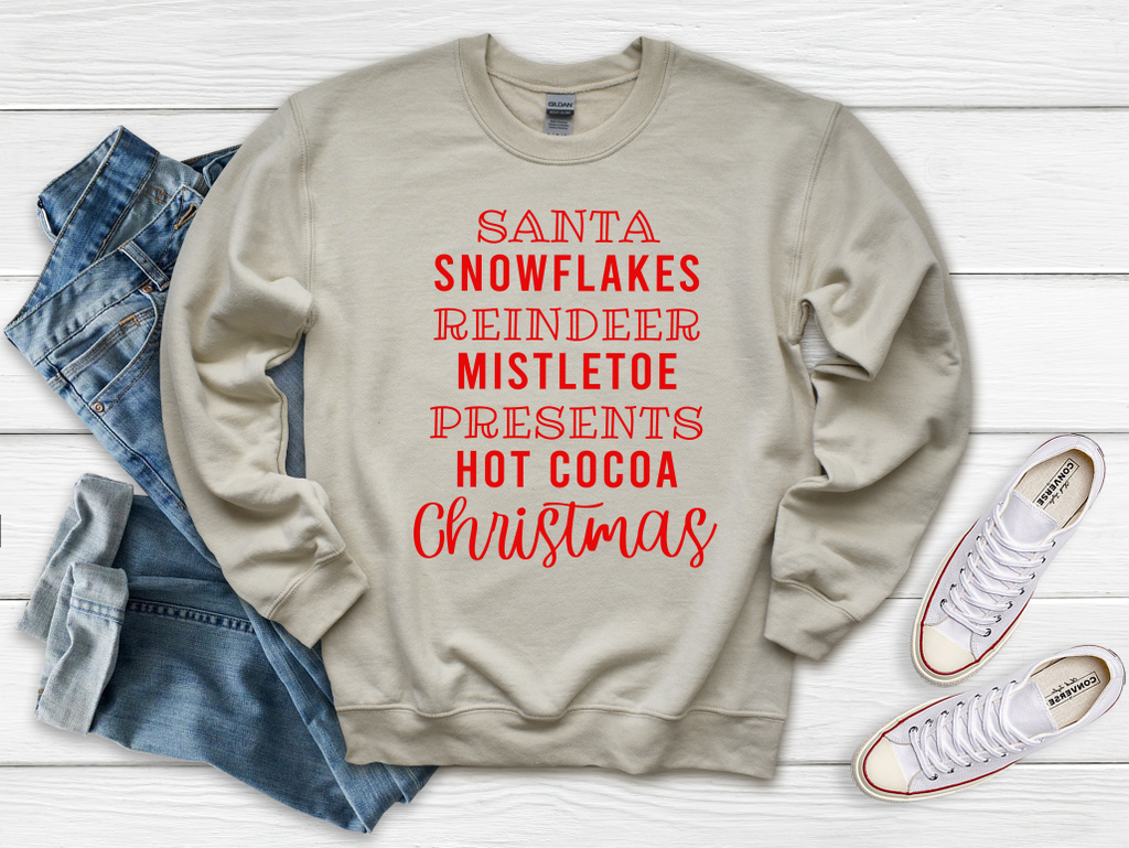 Christmas List - Unisex Heavy Blend™ Crewneck Sweatshirt