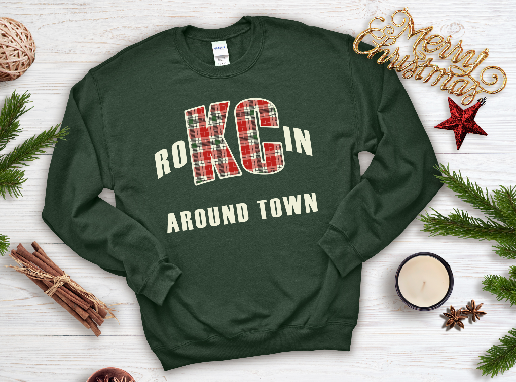 roKCin Around Town - Unisex Heavy Blend™ Crewneck Sweatshirt