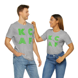 KC AF Green - Unisex Jersey Short Sleeve Tee