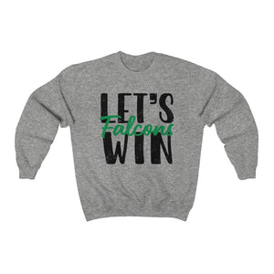 Let’s Win Falcons - Unisex Heavy Blend™ Crewneck Sweatshirt