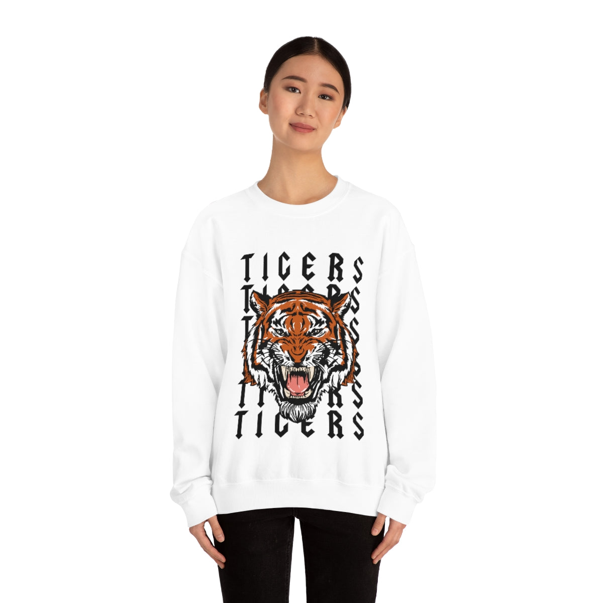 Tigers - Unisex Heavy Blend™ Crewneck Sweatshirt