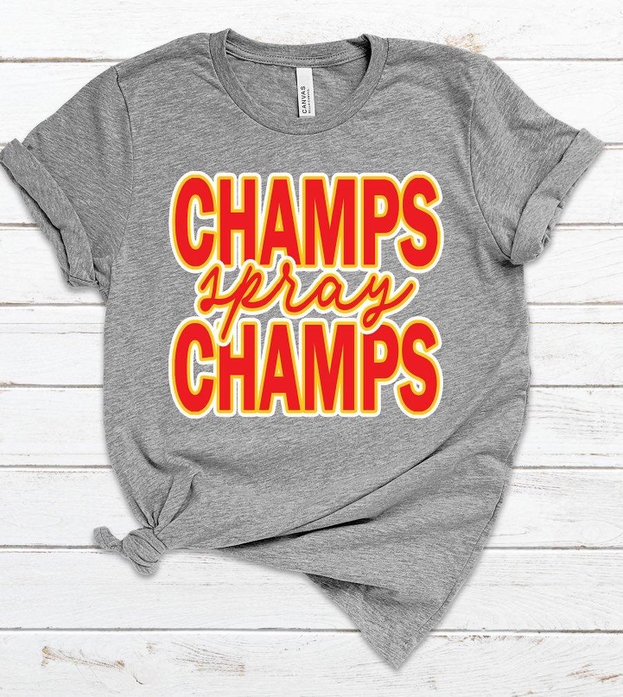 Champs Spray Champs - Unisex Jersey Short Sleeve Tee