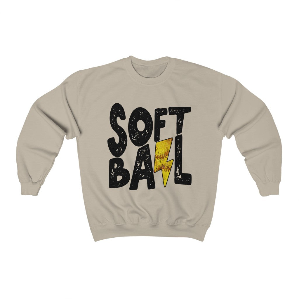 Softball - Unisex Heavy Blend™ Crewneck Sweatshirt
