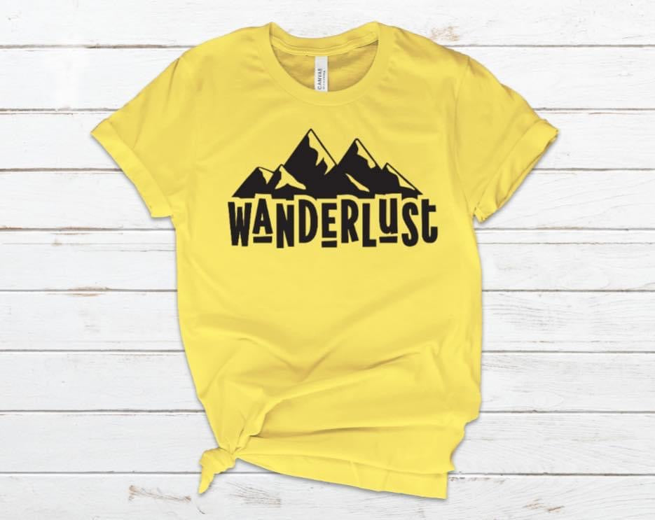 Wanderlust - Unisex Jersey Short Sleeve Tee