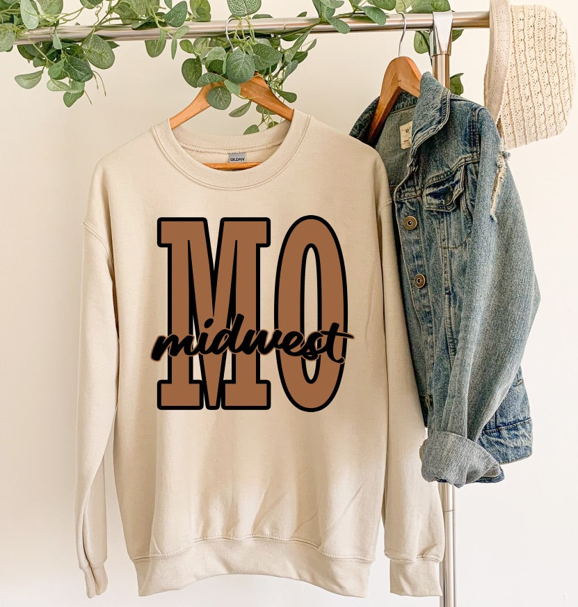 Midwest MO - Unisex Heavy Blend™ Crewneck Sweatshirt