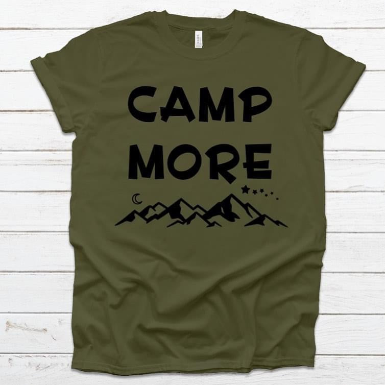 Camp More - Unisex Jersey Short Sleeve Tee