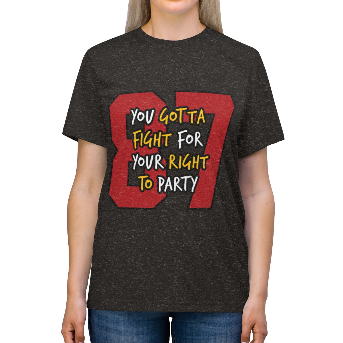 87 You Gotta Fight - Unisex Triblend Tee