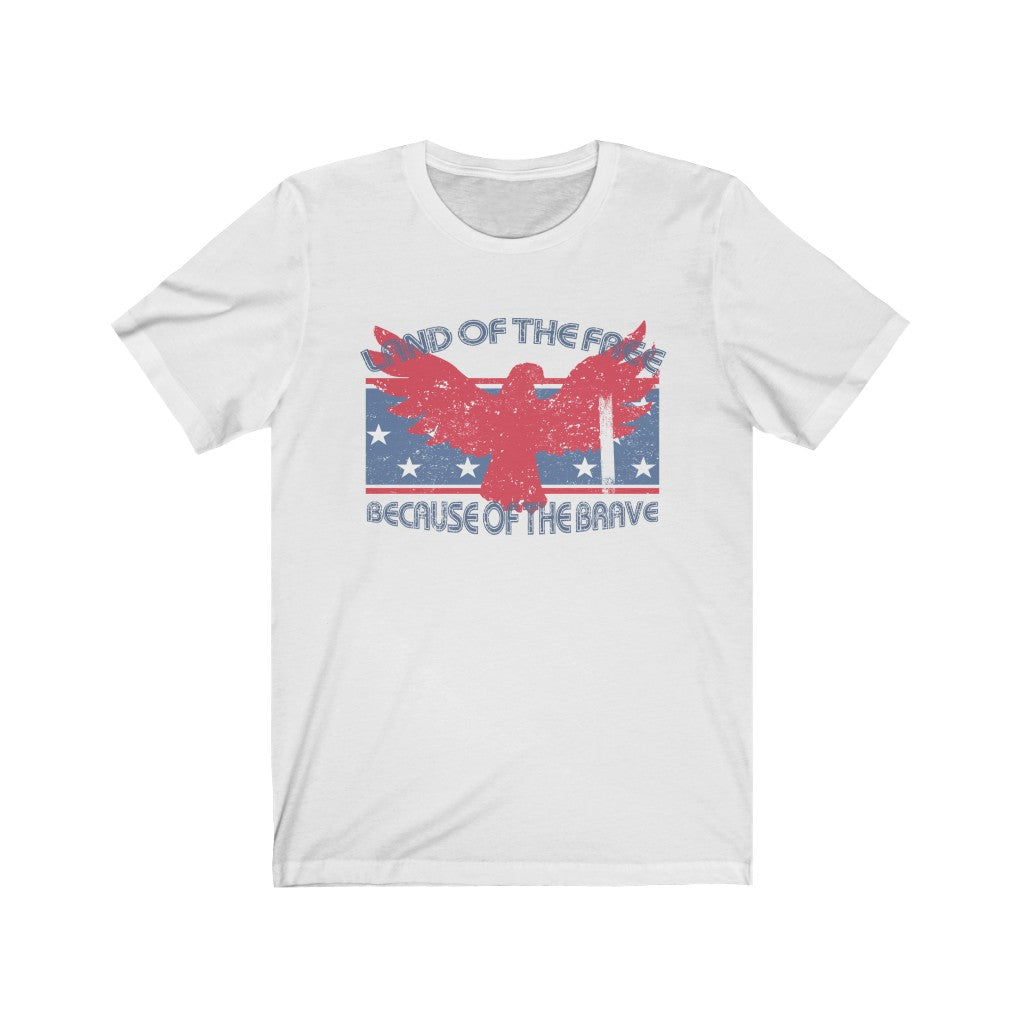 Land of the Free - Unisex Jersey Short Sleeve Tee