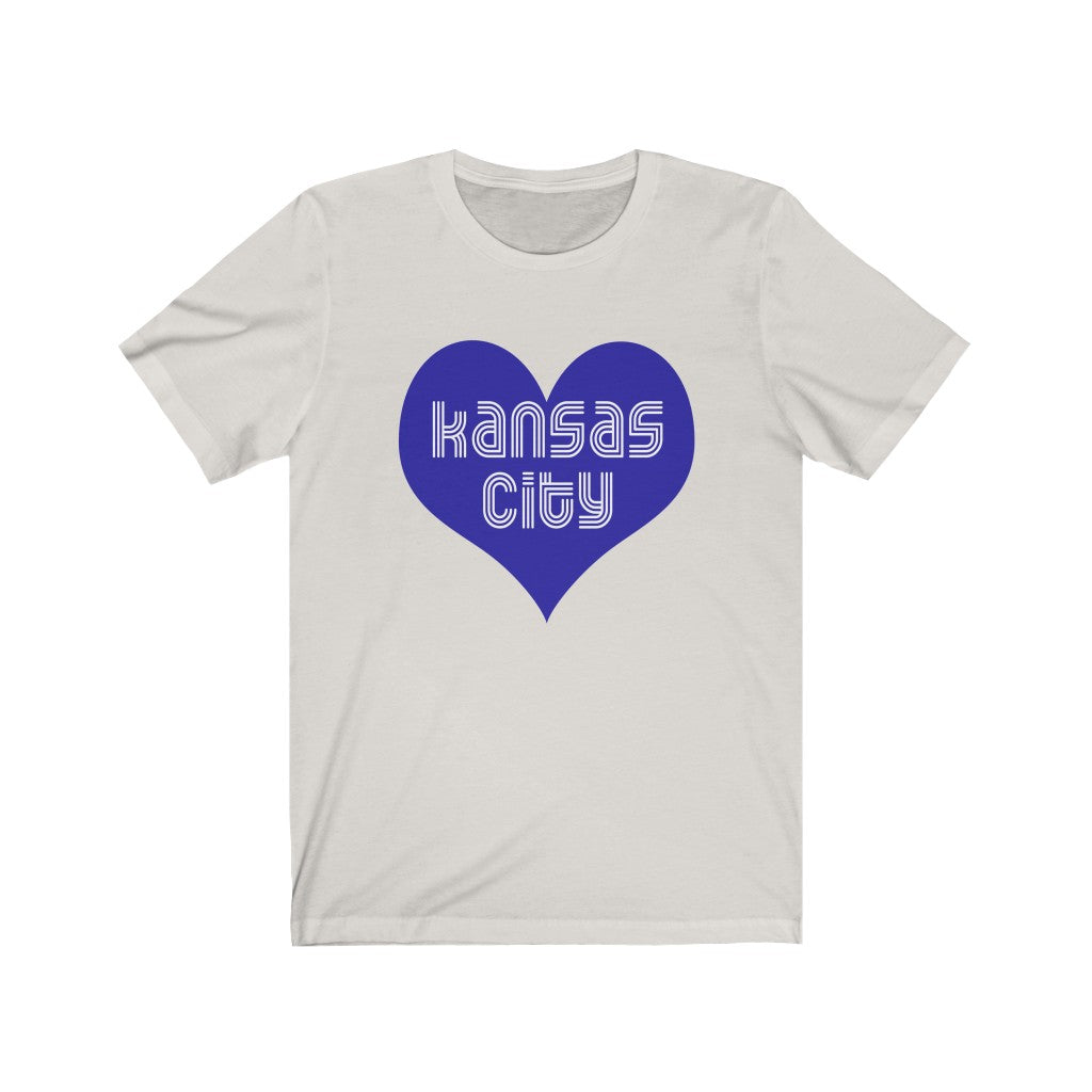 Kansas City Heart - Unisex Jersey Short Sleeve Tee