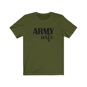 ARMY wife - Unisex Jersey Short Sleeve Tee