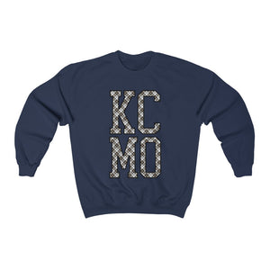 KCMO Plaid- Unisex Heavy Blend™ Crewneck Sweatshirt