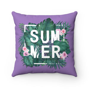 SUMMER - Spun Polyester Square Pillow Case