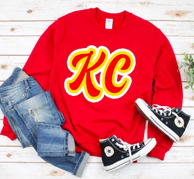 KC Proud - Unisex Heavy Blend™ Crewneck Sweatshirt