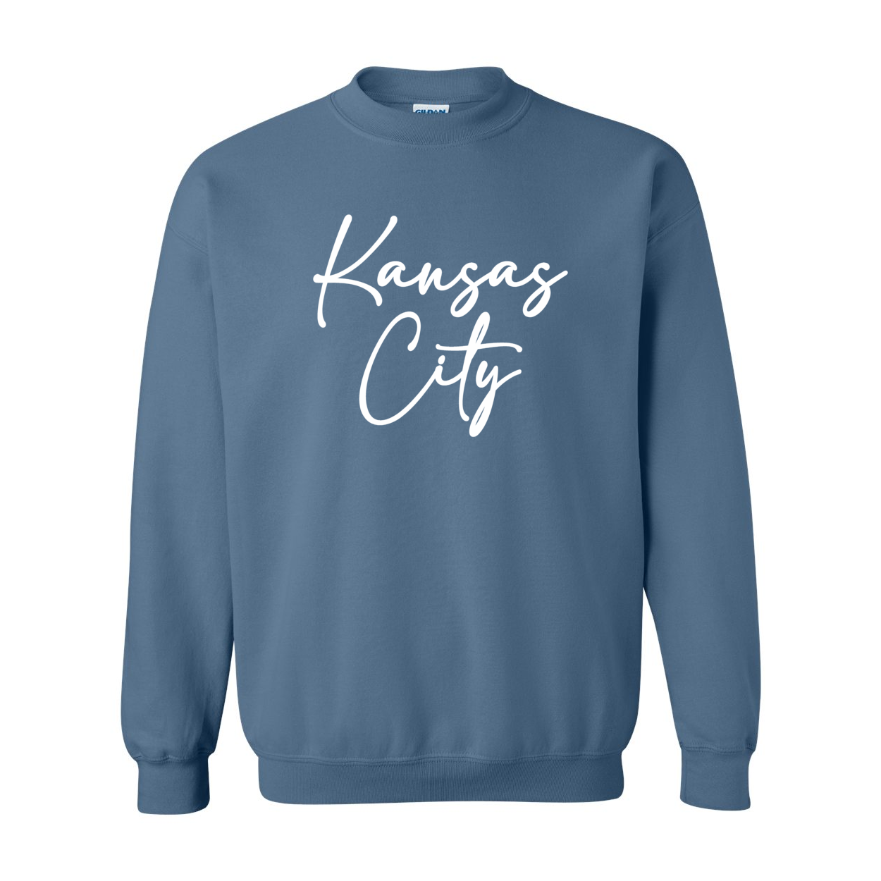 Everyday Kansas City White Font - Crewneck