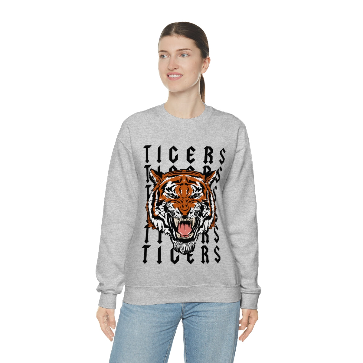 Tigers - Unisex Heavy Blend™ Crewneck Sweatshirt