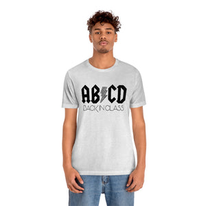 ABCD Back In Class - Unisex Jersey Short Sleeve Tee