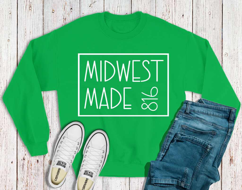 Midwest Made 816 - Crewneck Sweatshirt