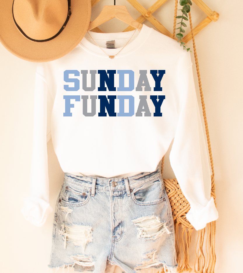 SUNDAY FUNDAY - Unisex Heavy Blend™ Crewneck Sweatshirt