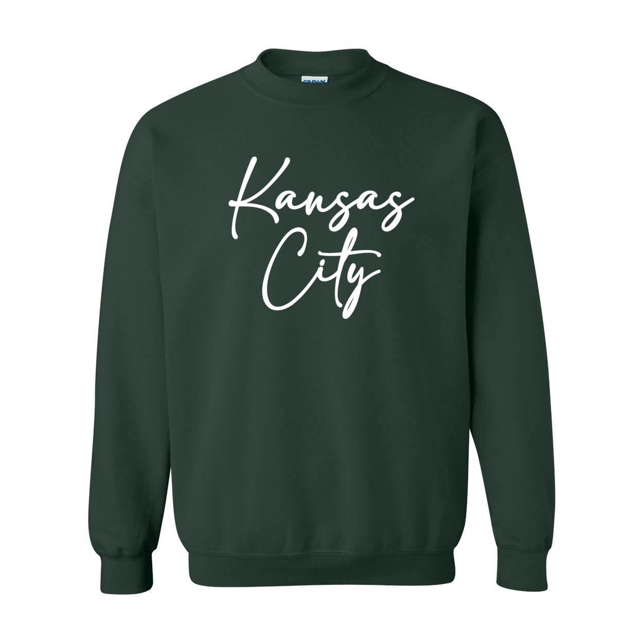 Everyday Kansas City White Font - Crewneck