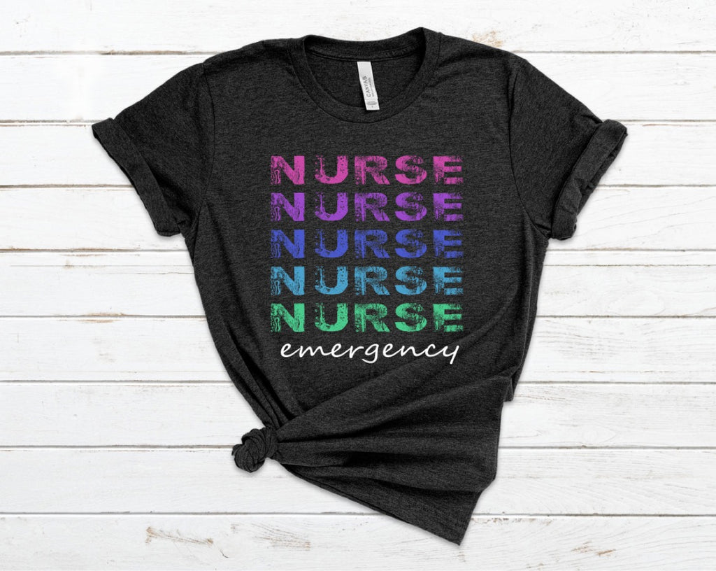 NURSE - emergency - Unisex Jersey Short Sleeve Tee