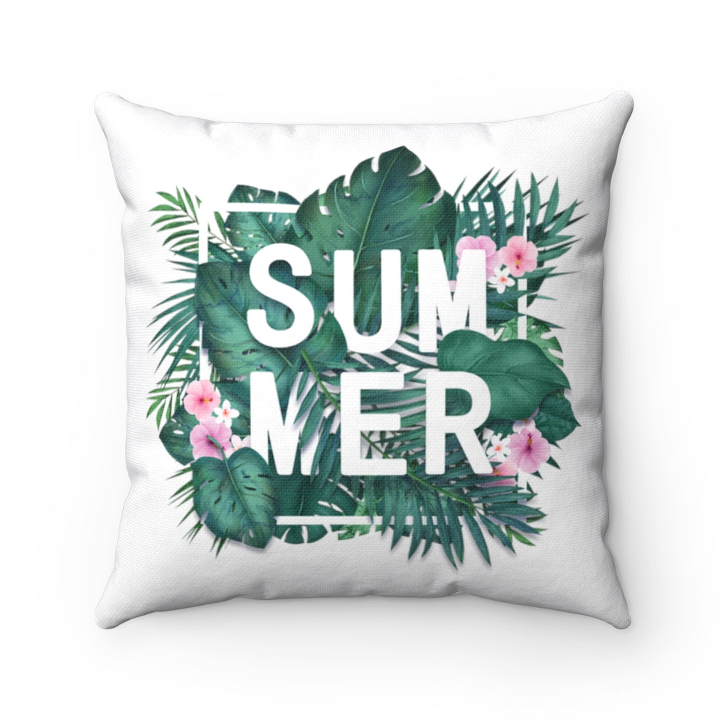 SUMMER - Spun Polyester Square Pillow Case