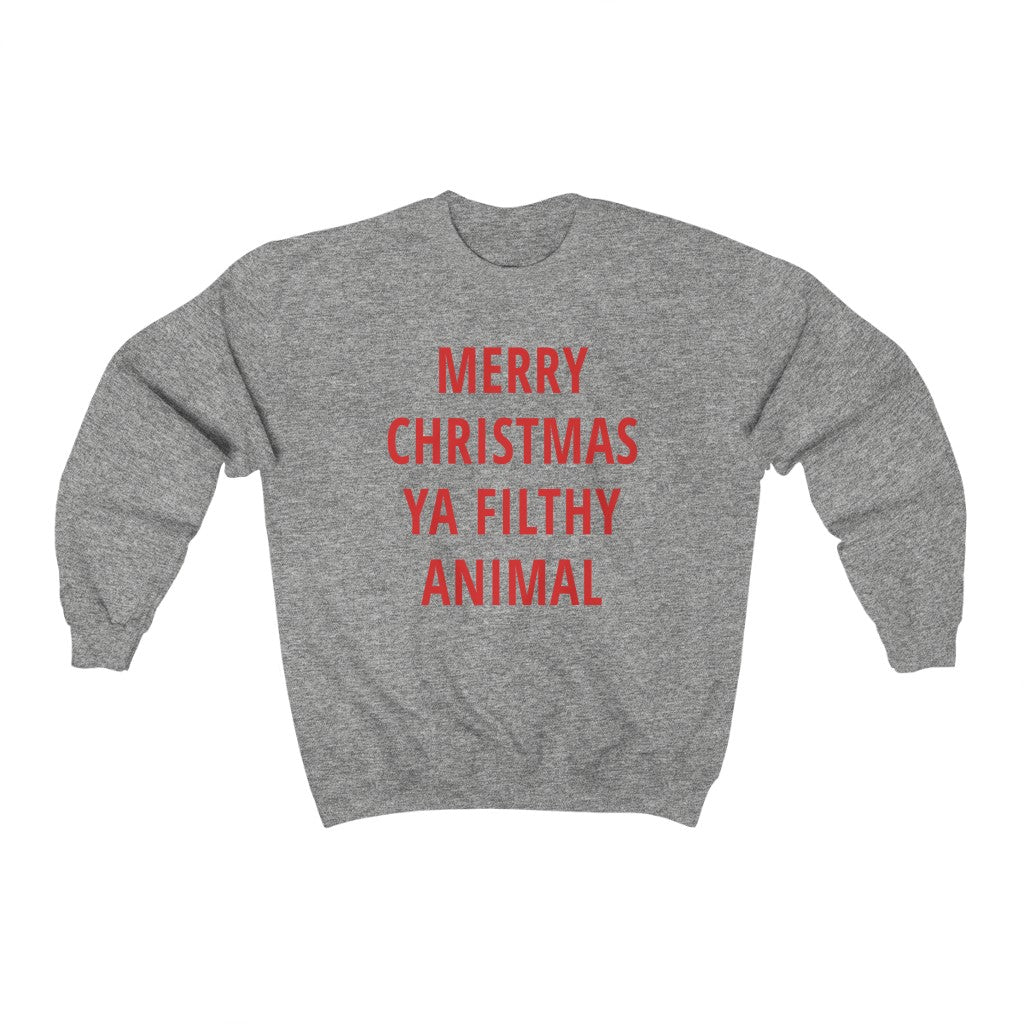 Ya Filthy Animal - Unisex Heavy Blend™ Crewneck Sweatshirt