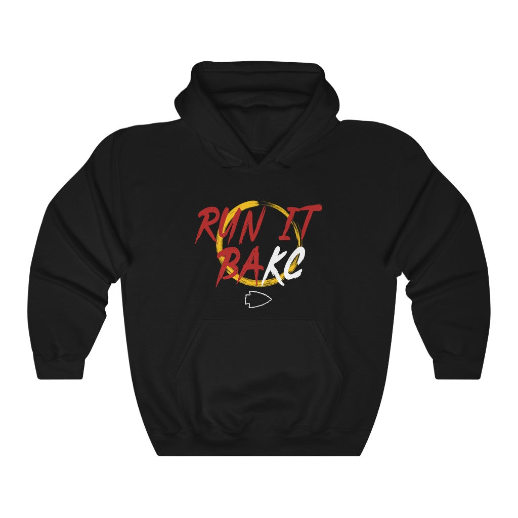 Run It BaKC - Unisex Heavy Blend™ Hooded Sweatshirt