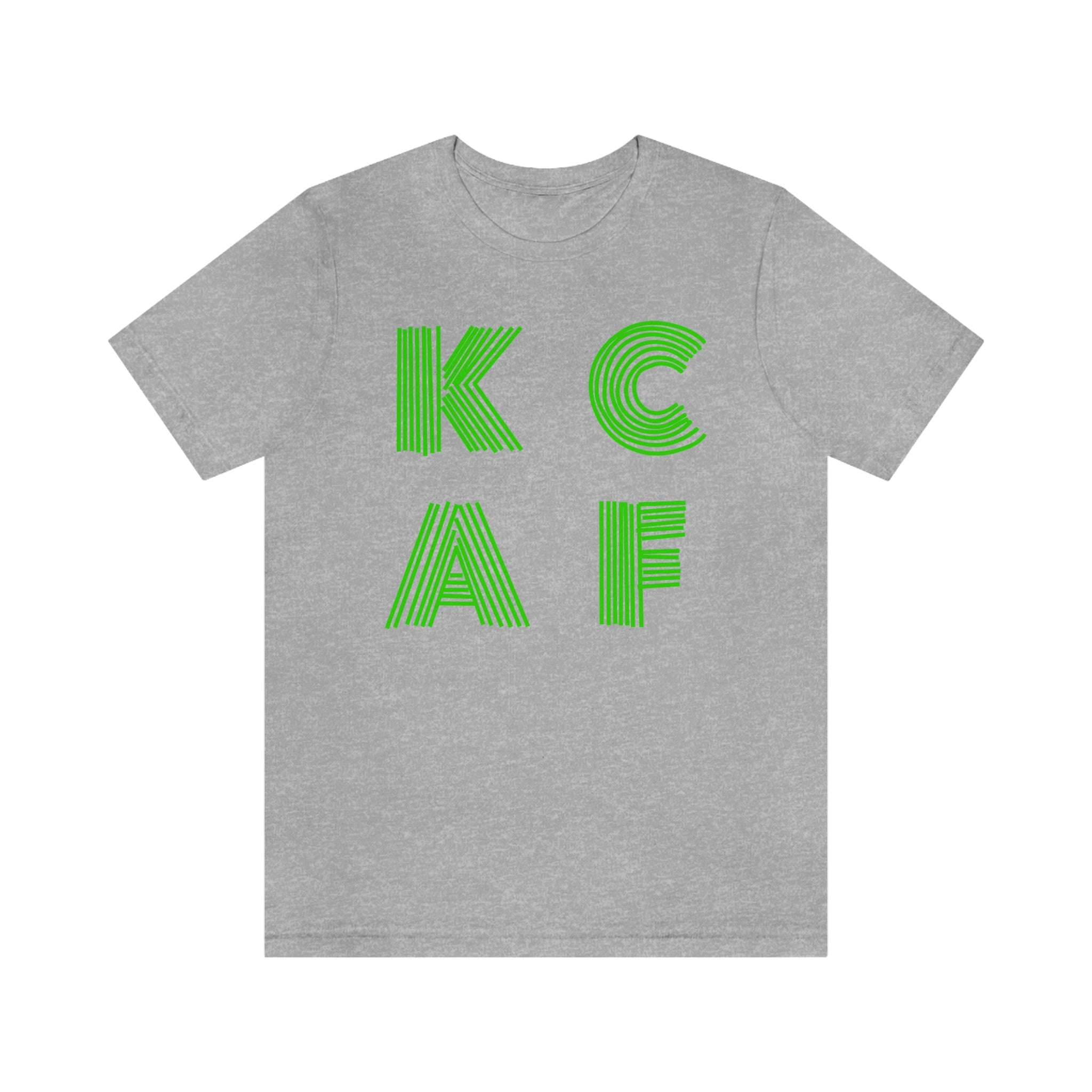 KC AF Green - Unisex Jersey Short Sleeve Tee