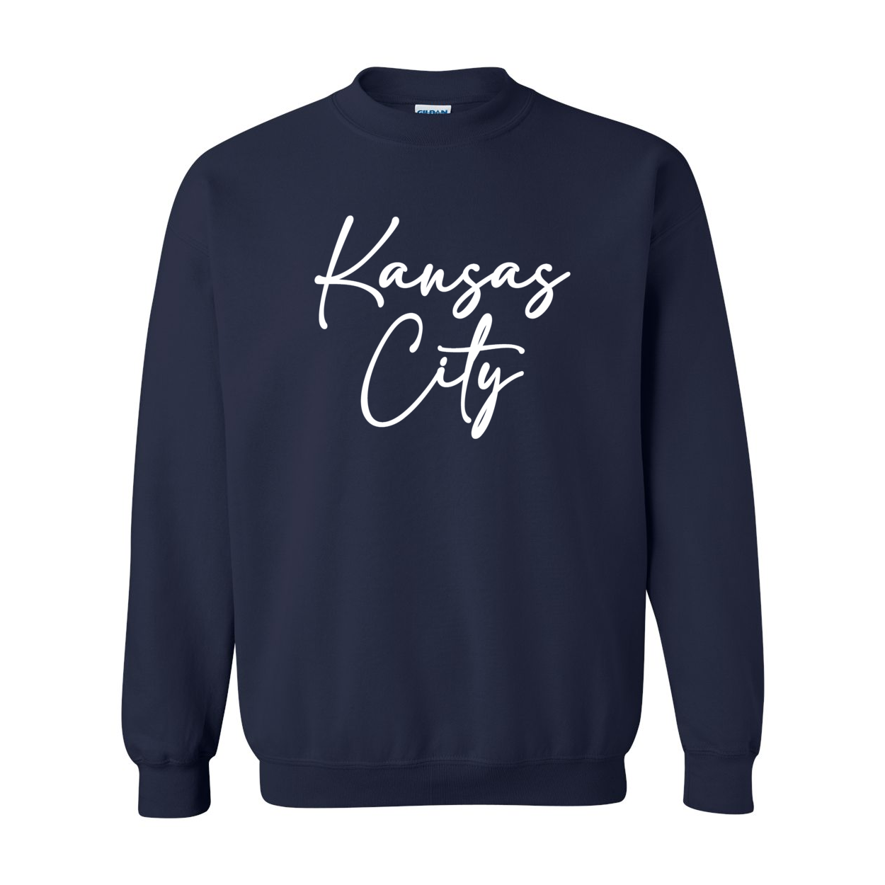 Everyday Kansas City White Font - Crewneck