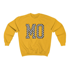 MO Plaid  - Unisex Heavy Blend™ Crewneck Sweatshirt