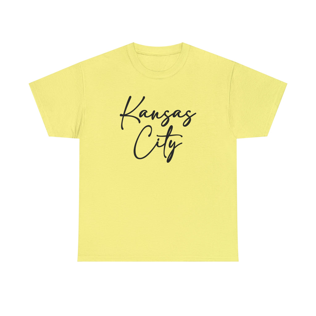 Everyday Kansas City Black Font - Unisex Heavy Cotton Tee