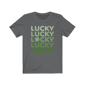 LUCKY - Unisex Jersey Short Sleeve Tee