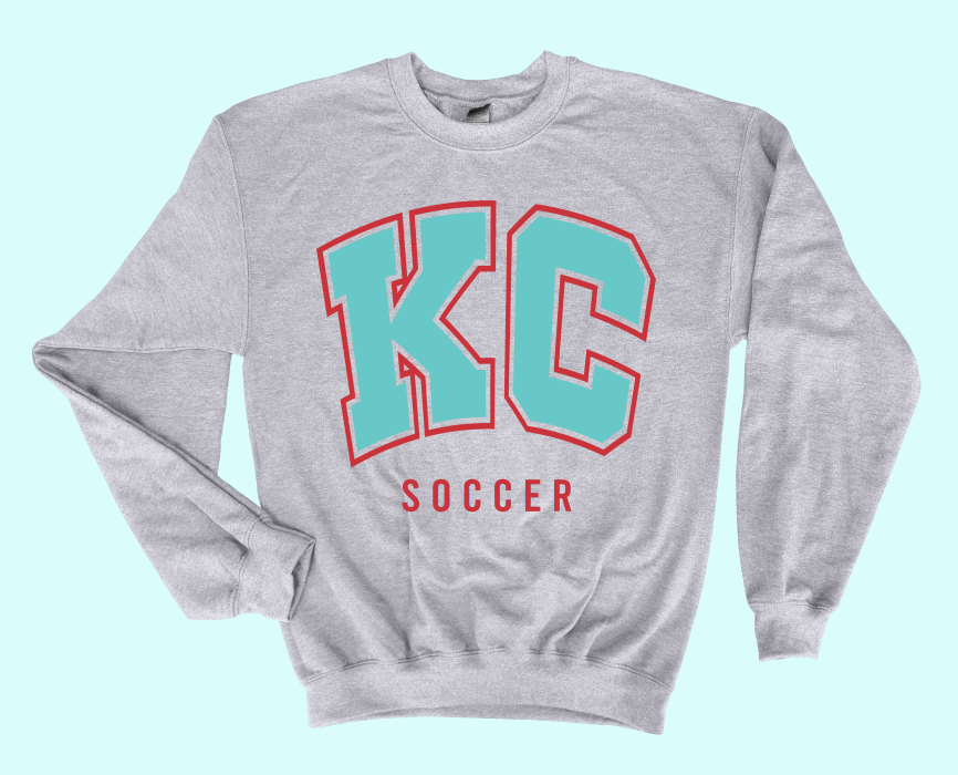 KC Soccer - Unisex Heavy Blend™ Crewneck Sweatshirt