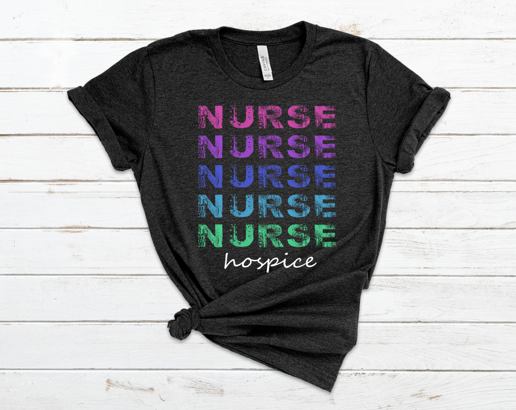 NURSE - hospice - Unisex Jersey Short Sleeve Tee