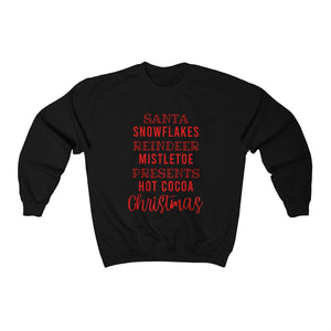 Christmas List - Unisex Heavy Blend™ Crewneck Sweatshirt